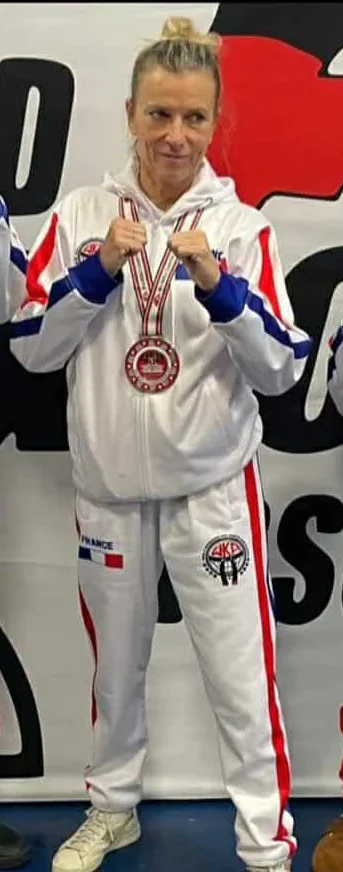 Nathalie coach Kickboxing Fight School Biarritz