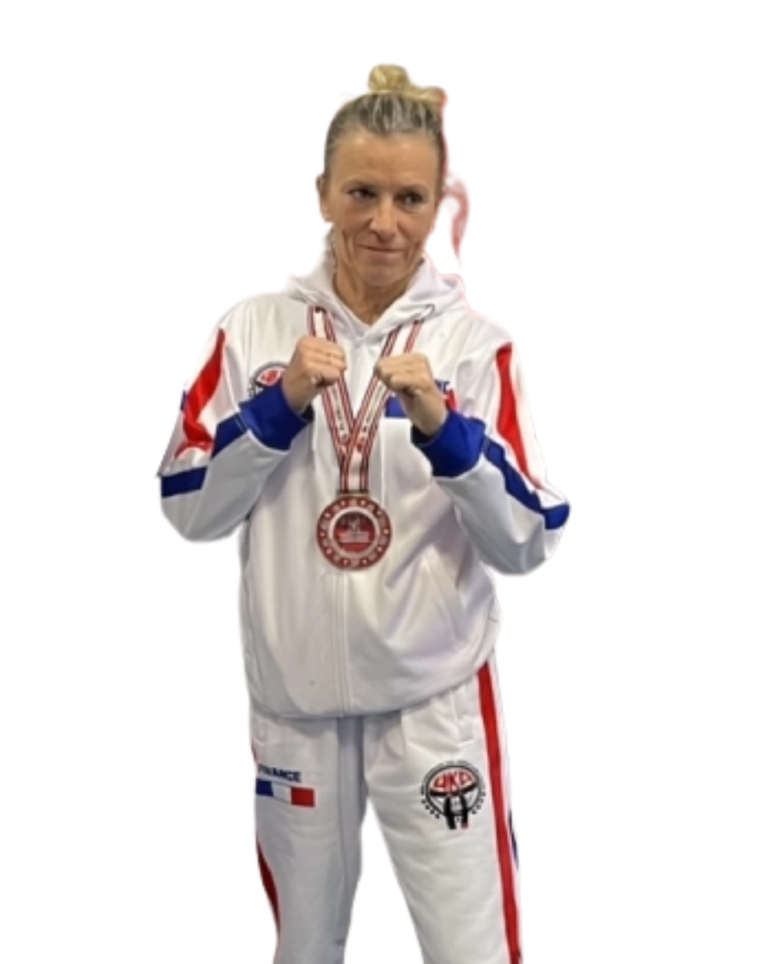 Nathalie, coach Full Contact, Kick Boxing et Cardio Boxe au Fight School Biarritz