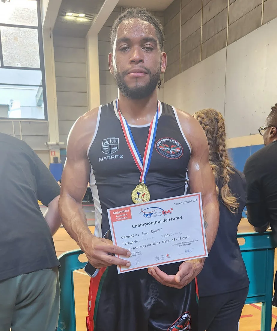 Youri Bonvent Fight School Biarritz combat Muay Thaï
