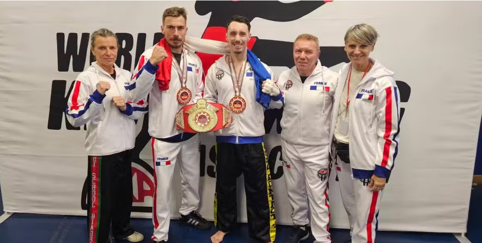 Combattants locaux Championnats du Monde Kickboxing